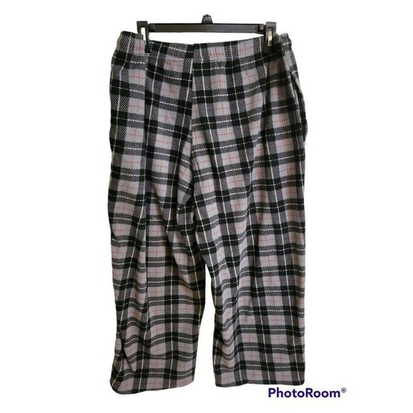 Jockey Sz L Unisex Warm and Cozy Plaid Pajama Bottoms Short - Picture 2 of 5